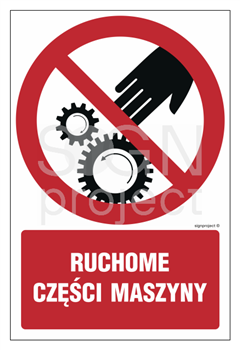 GC072 Ruchome części maszyny - arkusz 9 naklejek