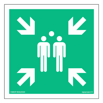 AE007 Muster area for evacuation