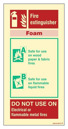FE154 Fire extinguisher Foam
