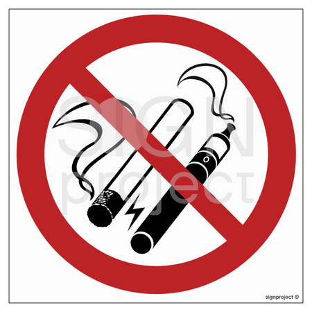 GB058 Prohibition of smoking tobacco and electronic cigarettes