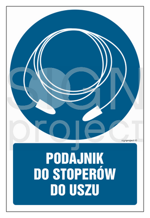 GL056 Podajnik do stoperów do uszu