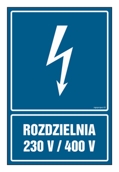 HG027 Rozdzielnia 230V/440V - opakowanie 10 sztuk