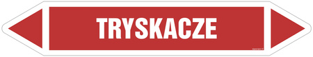 JF459 TRYSKACZE - arkusz 5 naklejek