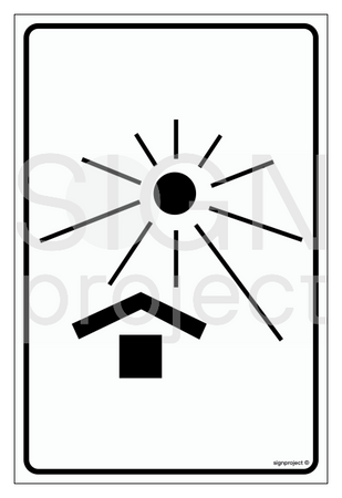 MA010 Protect against heat (heat) - sheet of 9 stickers