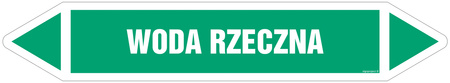 JF499 WODA RZECZNA - arkusz 5 naklejek
