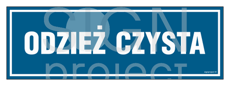 PA328 Odzież czysta