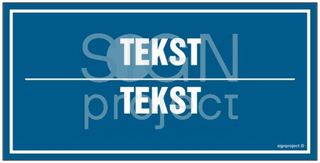 Znak na zamówienie Wzór D-011