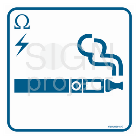 RA126 Smoking of electronic cigarettes is allowed here
