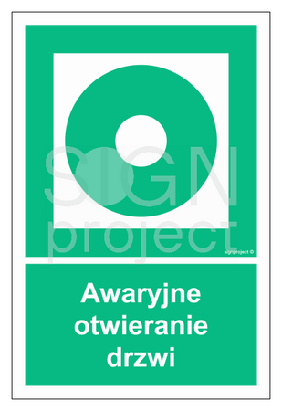 AC084 Awaryjne otwieranie drzwi