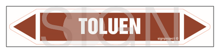 JF451 TOLUEN - arkusz 5 naklejek