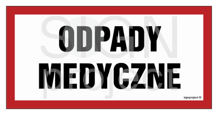 NC061 Odpady medyczne