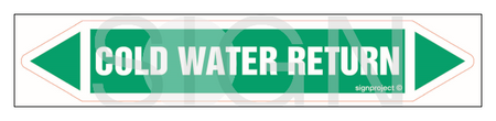 JF087 Cold water return - arkusz 5 naklejek