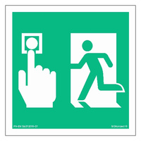 AC089 Przycisk inicjujący odblokowanie przejścia - System w stopniu 0 (bez opóźnienia)