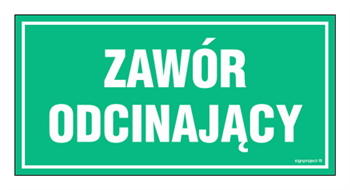 ND031 Zawór odcinający