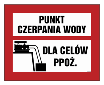 BC141 Punkt czerpania wody dla celów ppoż