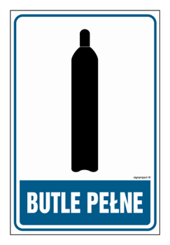 JD005 Butle pełne - arkusz 9 naklejek