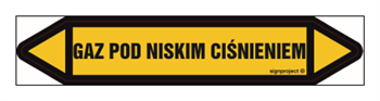 JF187 GAZ POD NISKIM CIŚNIENIEM - arkusz 16 naklejek