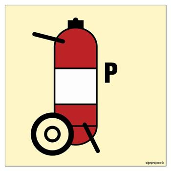 FE103 Powder wheeled fire extinguisher