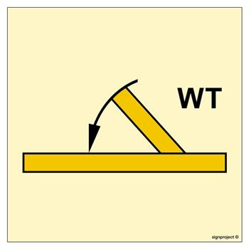 FE014 B class self closing Watertight fire door