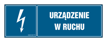HH057 Urządzenie w ruchu - arkusz 8 naklejek