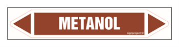 JF266 METANOL - arkusz 5 naklejek