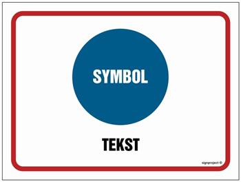 Znak na zamówienie Wzór B-019