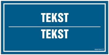 Znak na zamówienie Wzór D-011