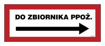 BC137 Do zbiornika ppoż. w prawo