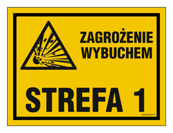 NB042 Zagrożenie wybuchem strefa 1
