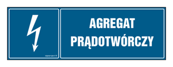 HH037 Agregat prądotwórczy - arkusz 8 naklejek