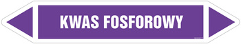 JF531 Kwas fosforowy - arkusz 5 naklejek