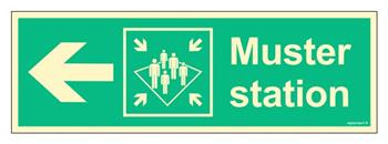 FB137 Muster station side left