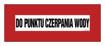 BC108 Do punktu czerpania wody