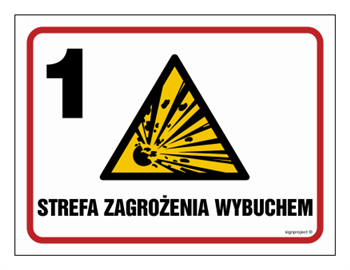 NB009 Strefa zagrożenia wybuchem 1