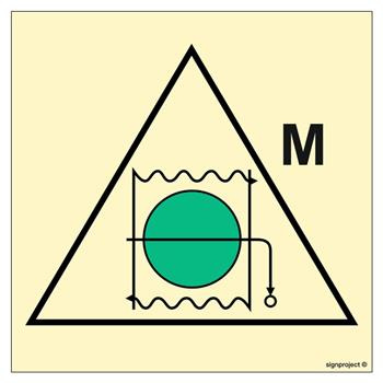 FE041 Remote control for fire dampers for machinery spaces