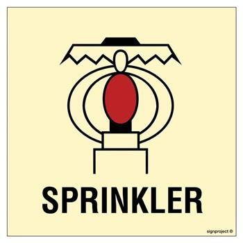 FA045 Space protected by sprinkler