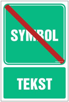 Znak na zamówienie Wzór A-003