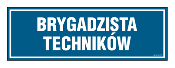 PA102 Brygadzista techników