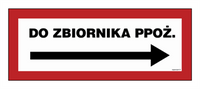BC137 Do zbiornika ppoż. w prawo