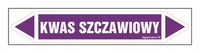 JF254 KWAS SZCZAWIOWY - arkusz 5 naklejek