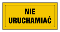 OA191 Nie uruchamiać