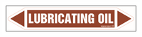 JF261 LUBRICATING OIL - arkusz 5 naklejek