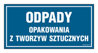 ND021 Odpady opakowania z tworzyw sztucznych