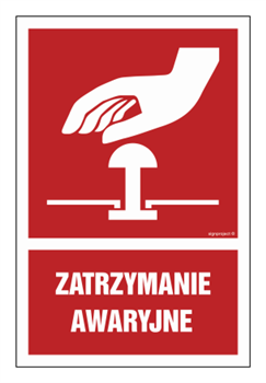 GI012 Zatrzymanie awaryjne