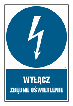 HE022 Wyłącz zbędne oświetlenie