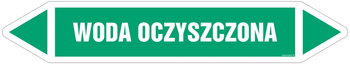JF494 WODA OCZYSZCZONA - arkusz 5 naklejek