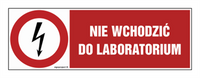 HD011 Nie wchodzić do laboratorium