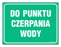 OB014 Do punktu czerpania wody