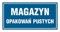 PA524 Magazyn opakowań pustych - arkusz 6 naklejek