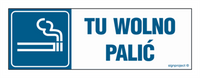 NC018 Tu wolno palić